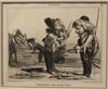 HONORÉ DAUMIER Group of 5 lithographs.